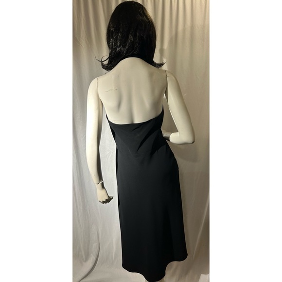 Liz Claiborne Black Formal Halter Dress - Picture 2 of 5